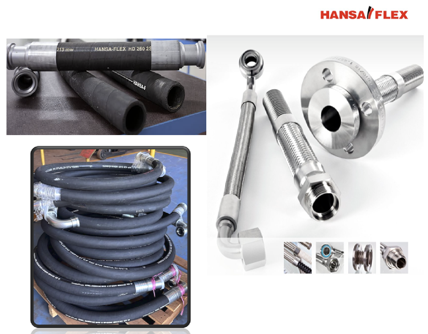 HANSA-FLEX Hydraulic Pressure Hoses Reliable
